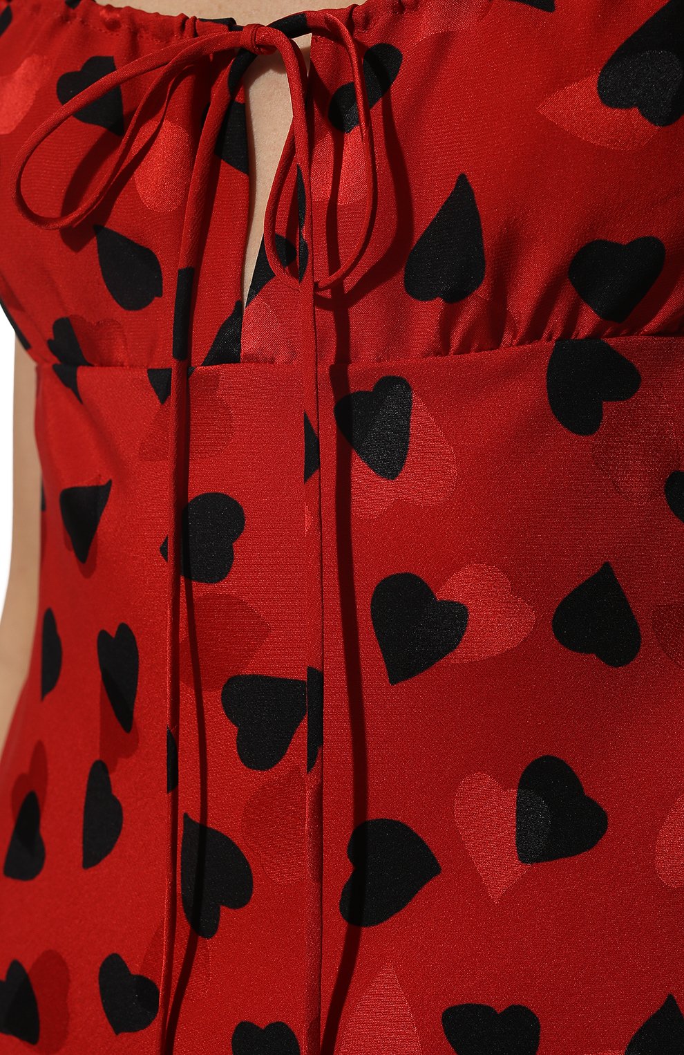 Шелковое платье SAINT LAURENT, арт. 666217/Y3E33, фото 5