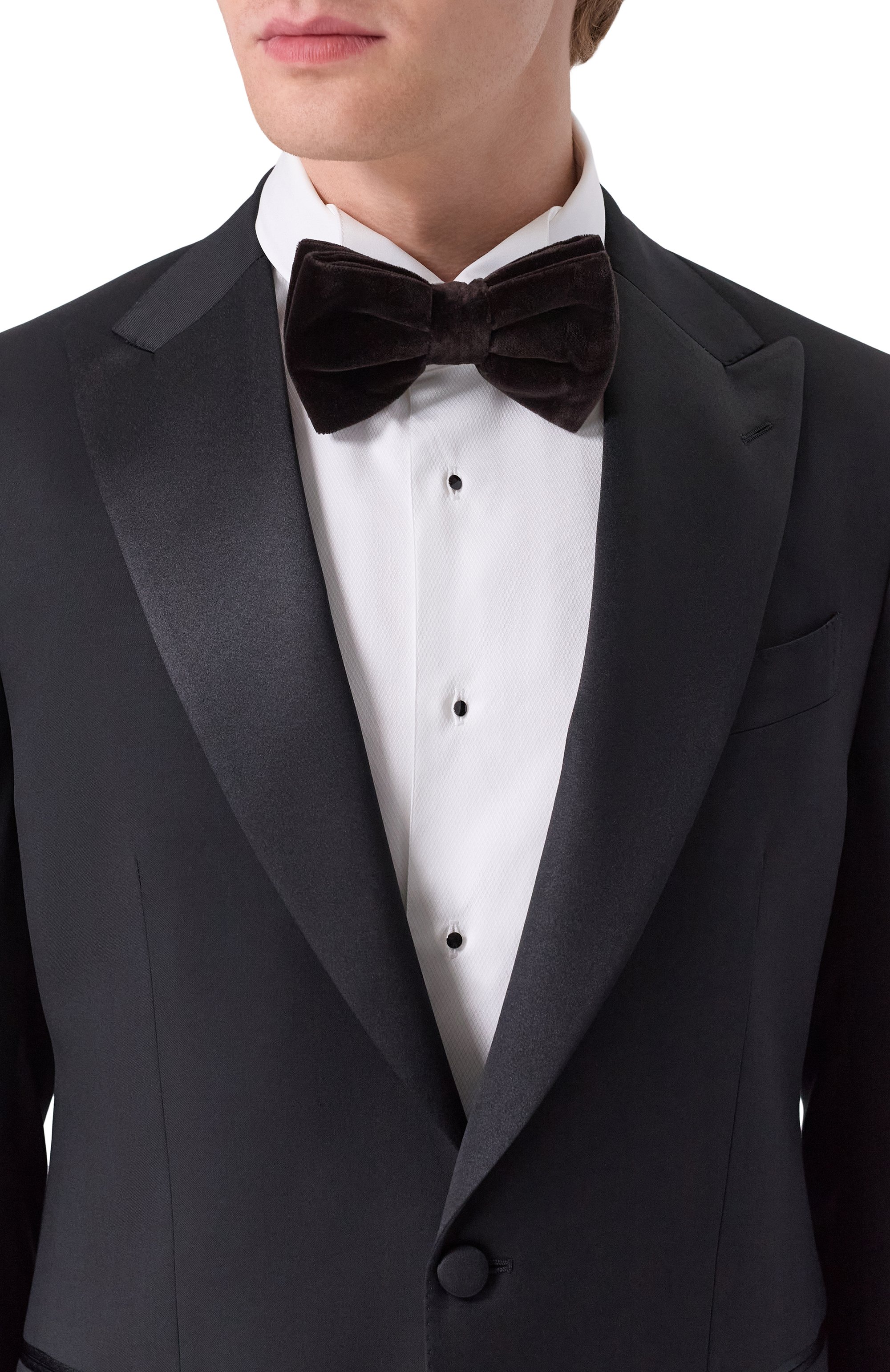 Бархатный галстук-бабочка BOSS, арт. 50528250, фото 2