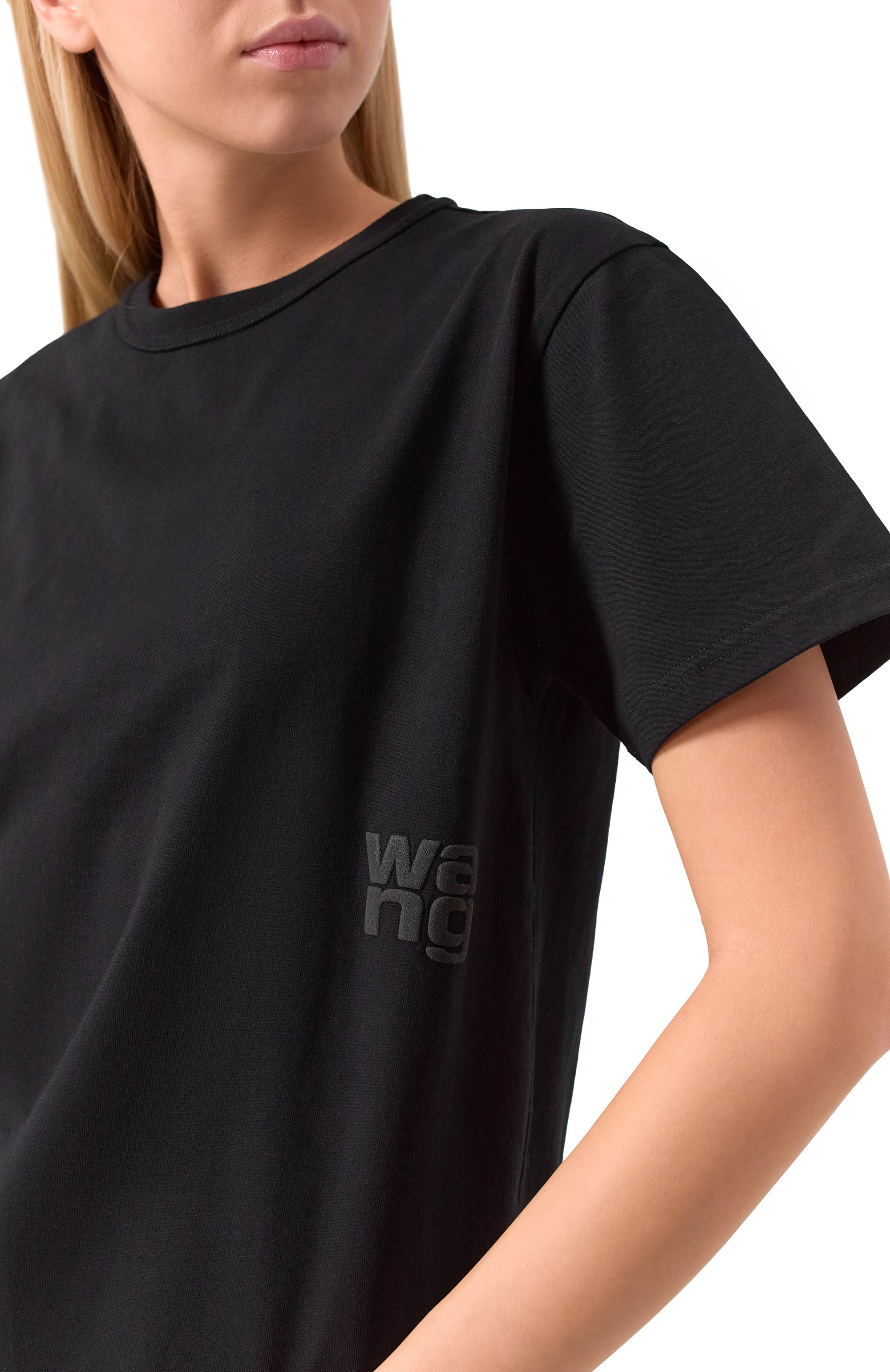 Хлопковая футболка ALEXANDERWANG.T, арт. 4CC3241520, фото 5