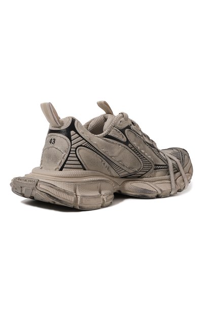 Текстильные кроссовки 3xl BALENCIAGA светло-серого цвета по цене 106000 руб., арт. 734734/W3XDC, фото 5 Текстильные кроссовки 3xl BALENCIAGA, арт. 734734/W3XDC, фото 5