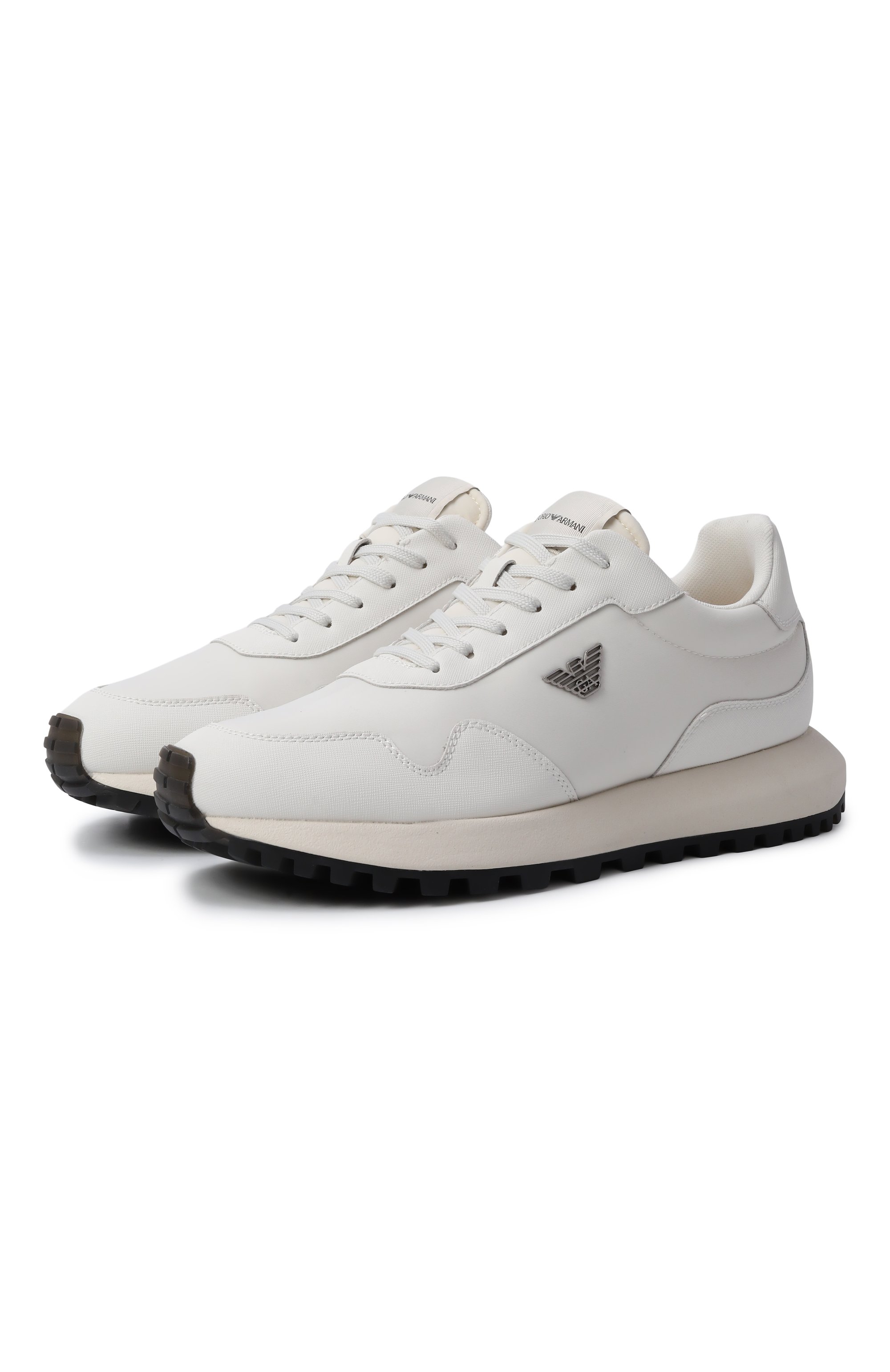 Комбинированные кроссовки EMPORIO ARMANI, арт. EM003738/AF19532, фото 1