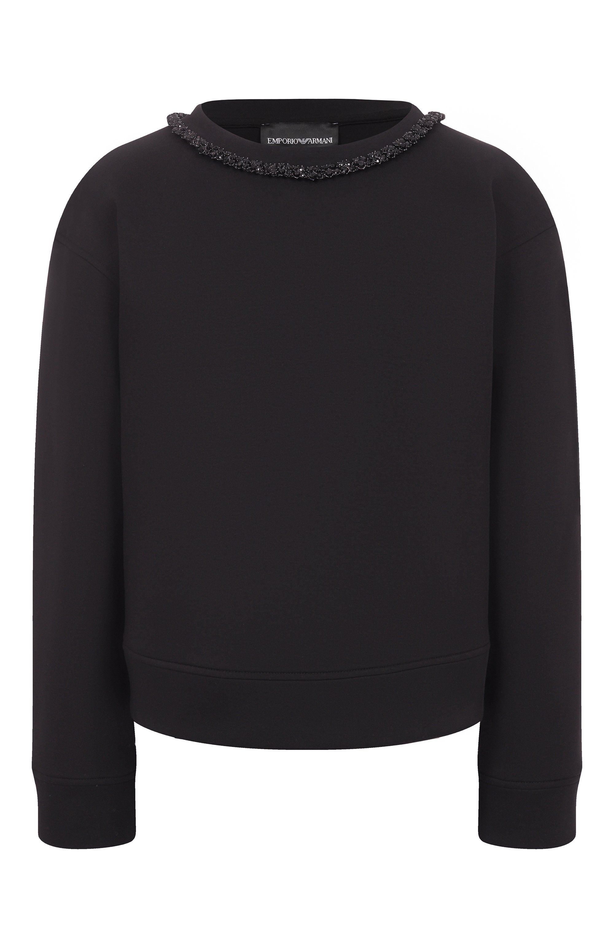 Хлопковый свитшот EMPORIO ARMANI, арт. EW001357/AF10002, фото 1
