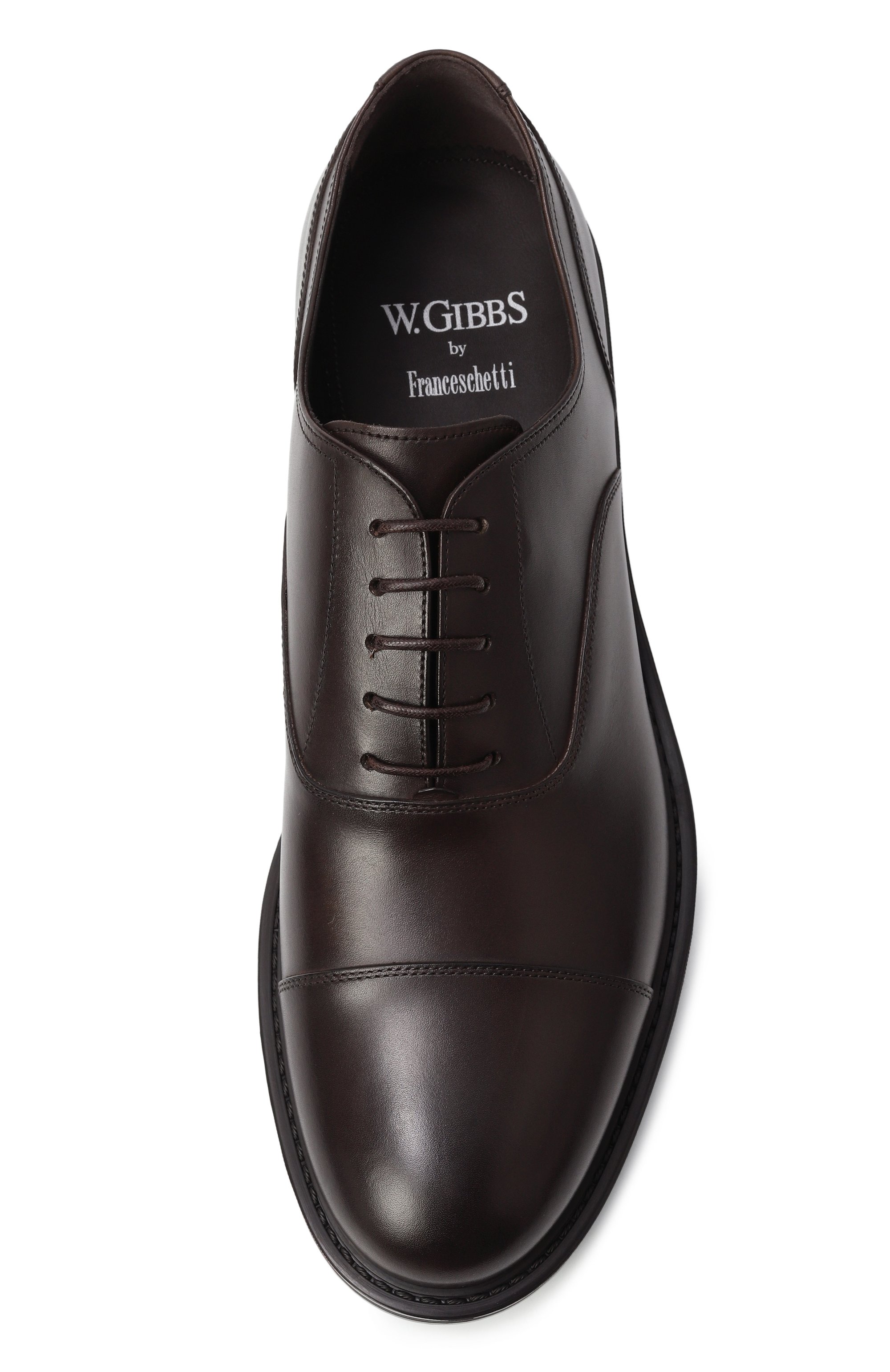 Кожаные оксфорды W.GIBBS, арт. 3169009/CAFTEK, фото 6