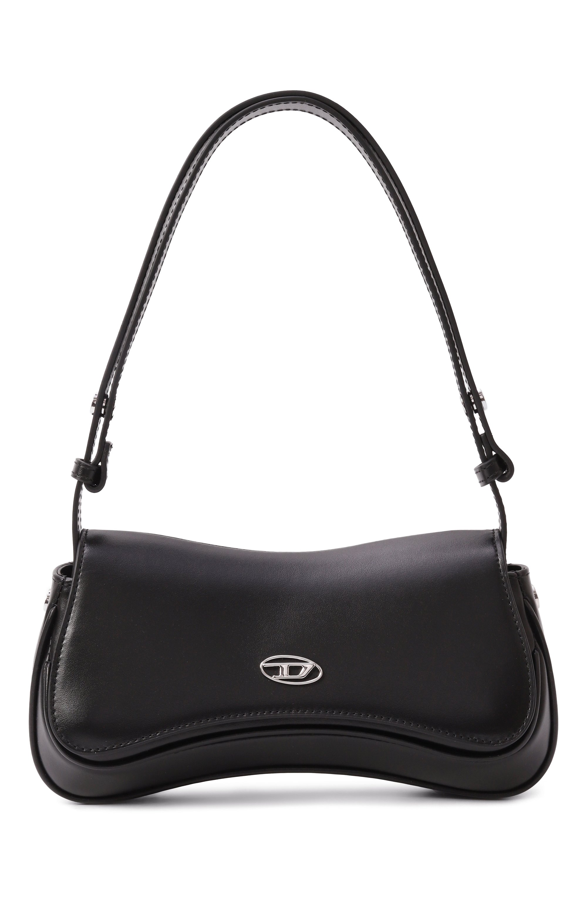 Сумка play DIESEL черного цвета по цене 51300 руб., арт. X10202/PR227, фото 1 Сумка play DIESEL, арт. X10202/PR227, фото 1