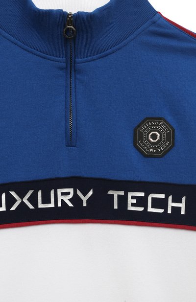 Хлопковая толстовка STEFANO RICCI JUNIOR белого цвета по цене 92400 руб., арт. KY11033L01/Y23257, фото 3 Хлопковая толстовка STEFANO RICCI JUNIOR, арт. KY11033L01/Y23257, фото 3