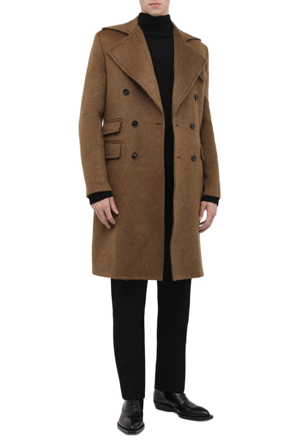 Кожаные оксфорды chisel BOTTEGA VENETA черного цвета по цене 83300 руб., арт. 667082/V10T0, фото 2 Кожаные оксфорды chisel BOTTEGA VENETA, арт. 667082/V10T0, фото 2