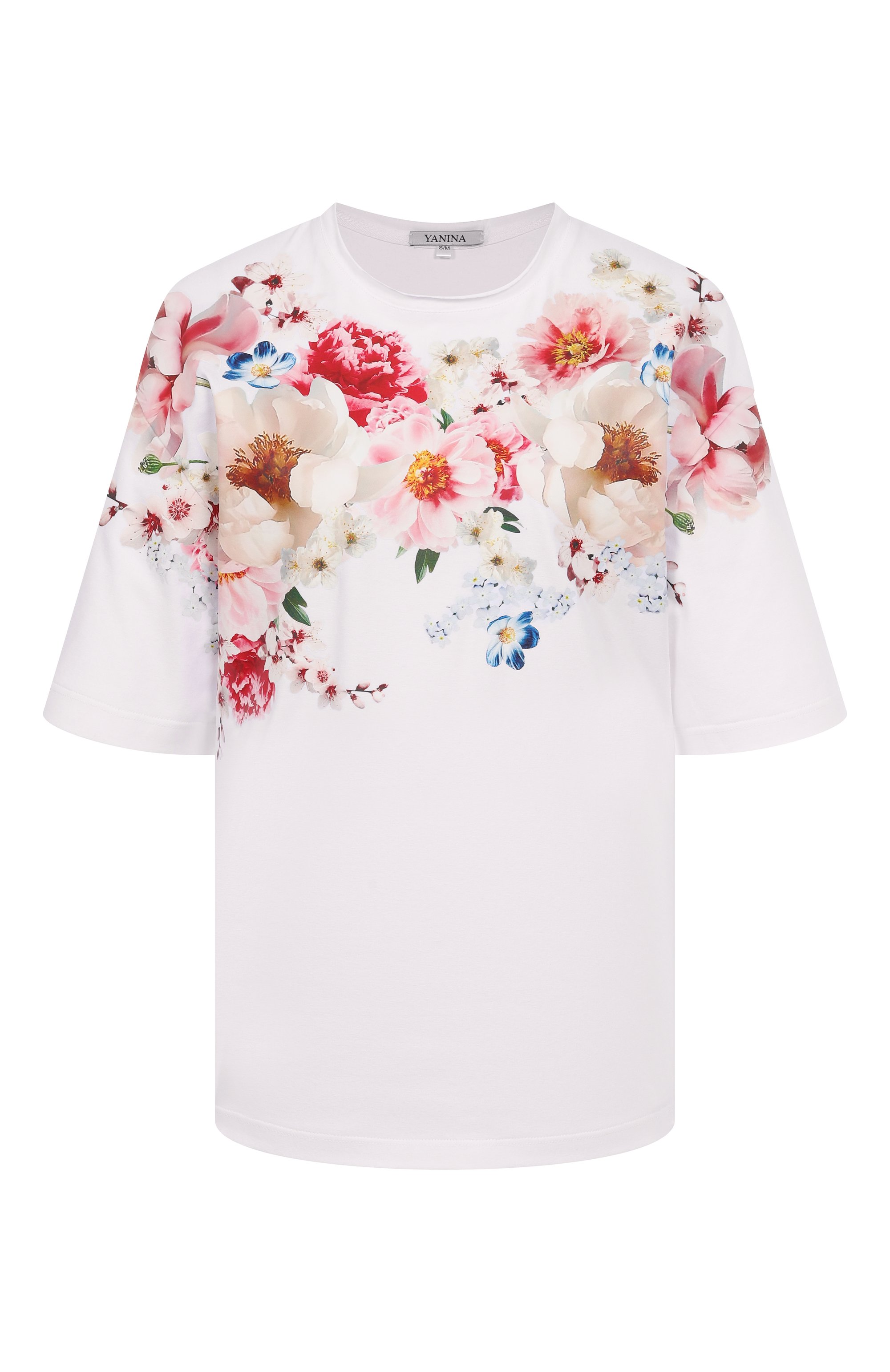 Хлопковая футболка YANINA, арт. T-2861, фото 1