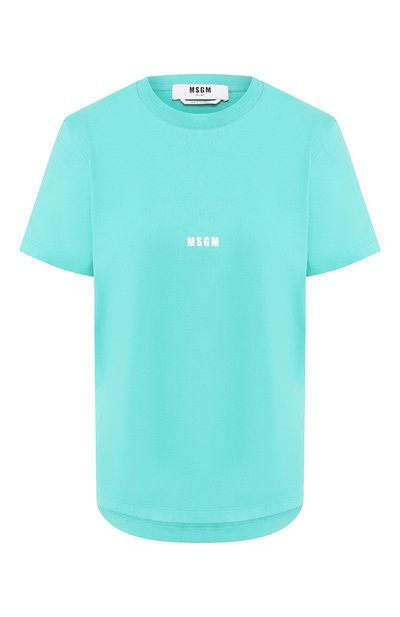 Женская хлопковая футболка MSGM, арт. 2841MDM225 207298