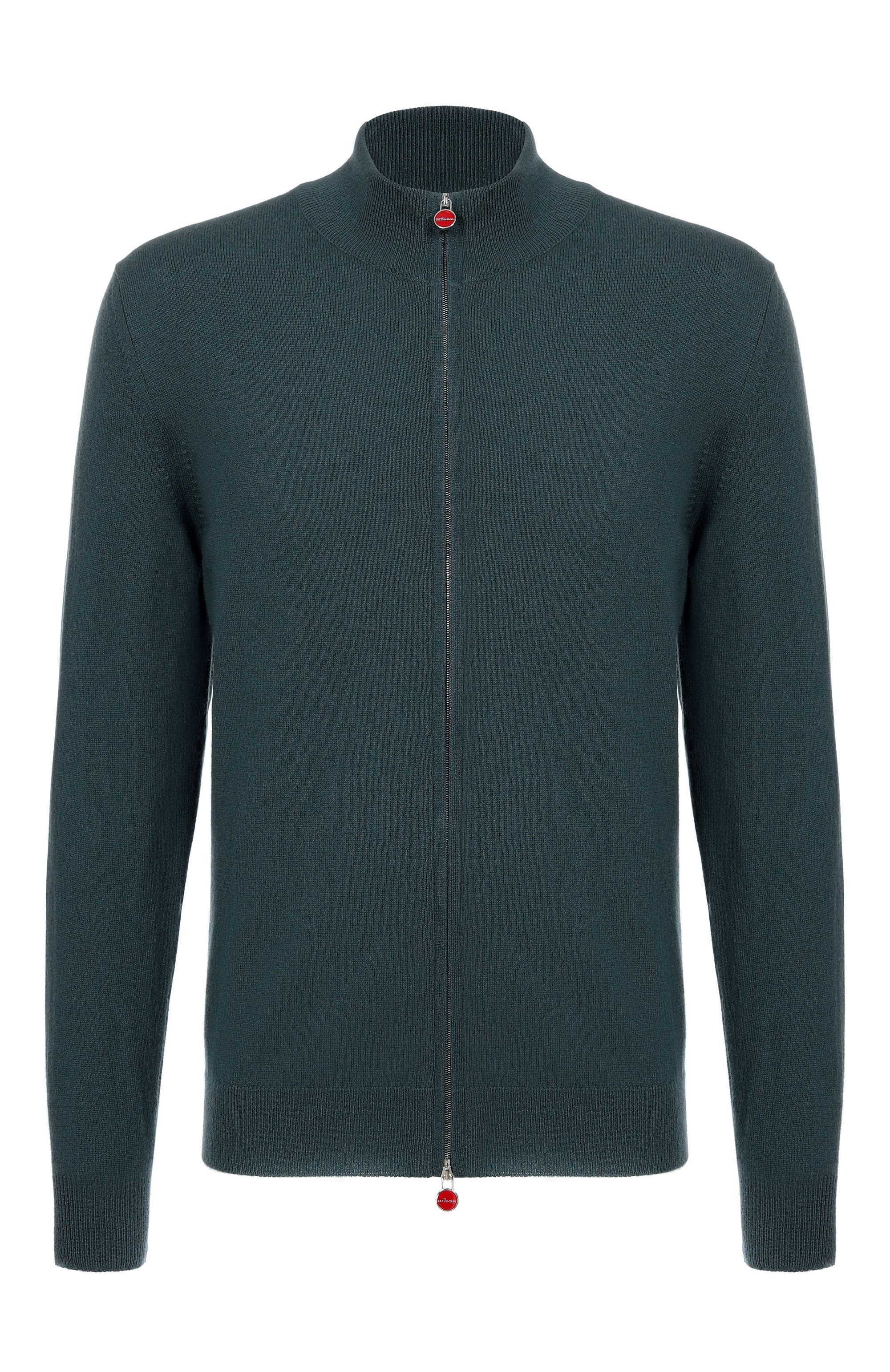 Кашемировый кардиган KITON темно-зеленого цвета по цене 270000 руб., арт. UMK1509K325, фото 1 Кашемировый кардиган KITON, арт. UMK1509K325, фото 1