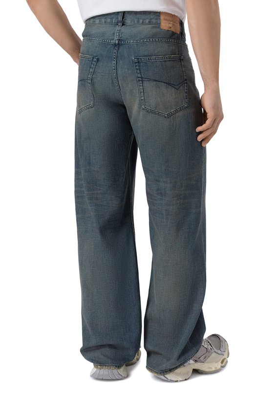 Джинсы Balenciaga 851351/TTW76 Синий  851351/TTW76 Фото 4