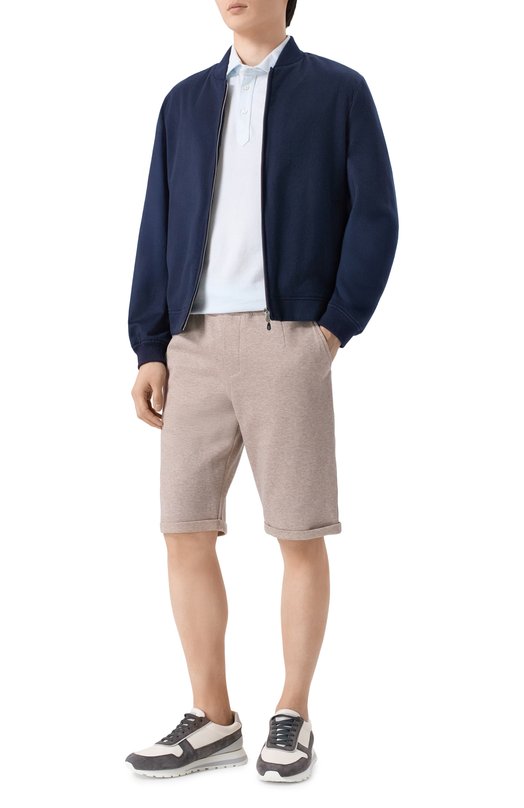 Хлопковые шорты MVST 14M764.TS00.MUST. Бежевый  14M764.TS00.MUST. Фото 2