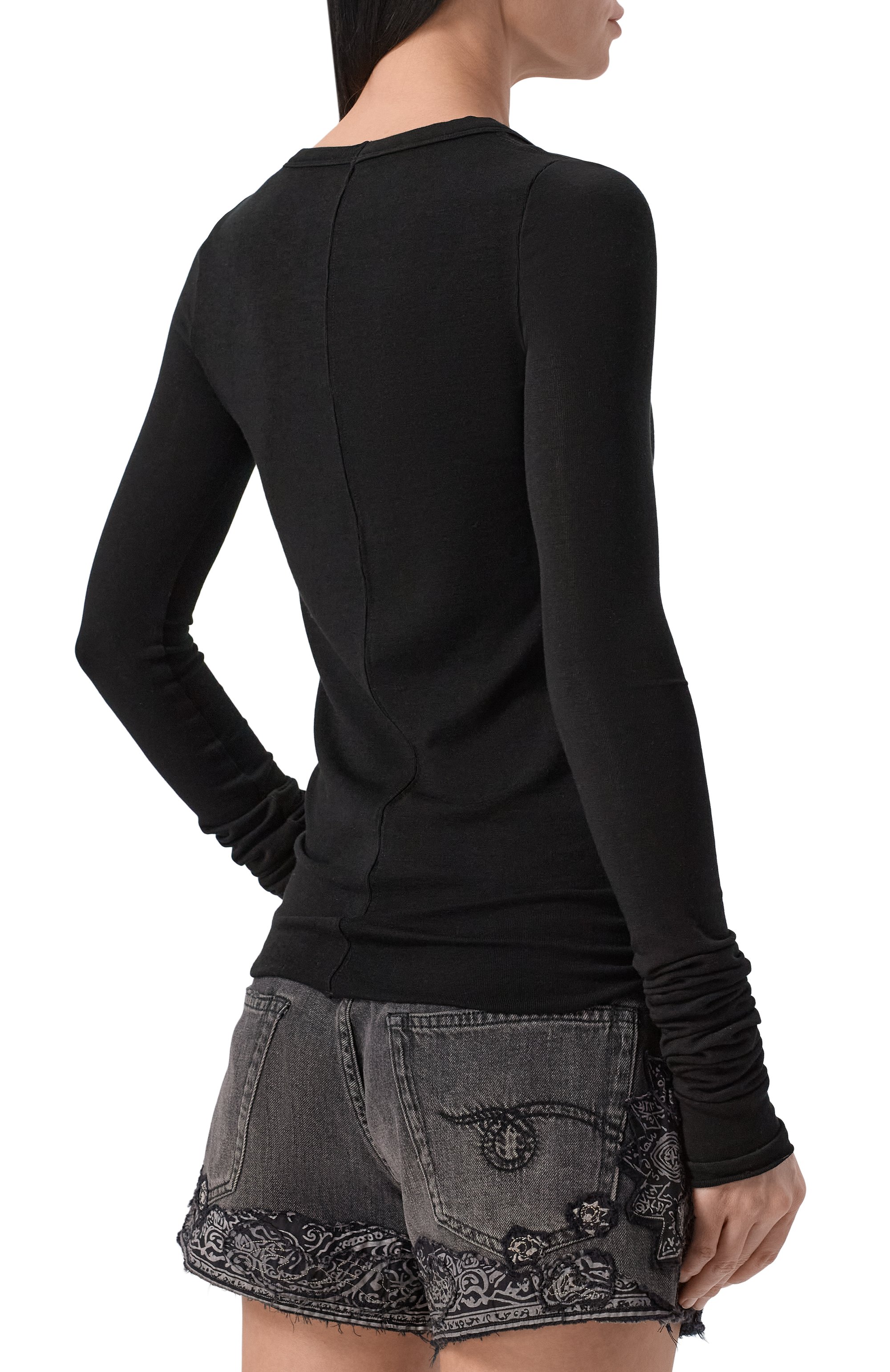 Лонгслив 495 denim x ksenia shipilova 495 DENIM, арт. 49525/LW87BL, фото 4