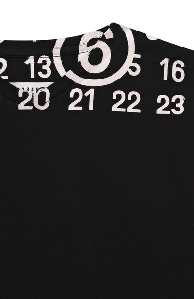 Хлопковая футболка MM6, арт. M60986/MM02Y, фото 3