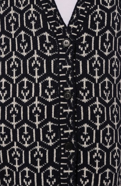 Шерстяной кардига н PRADA, арт. P25I31-1ZGD-F022X-212, фото 5