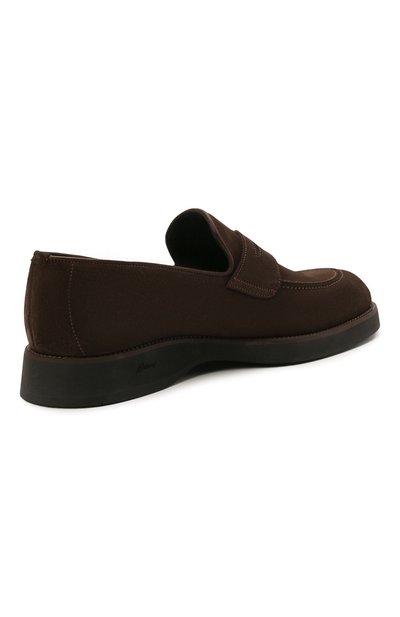 Замшевые пенни-лоферы BRIONI, арт. QEI50L/09708, фото 4