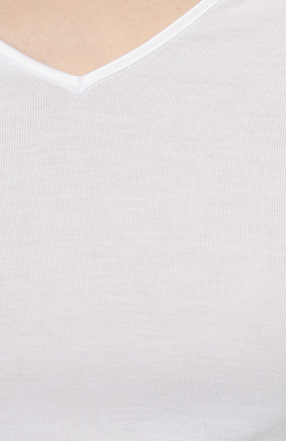 Хлопковая футболка HANRO, арт. 071603, фото 5