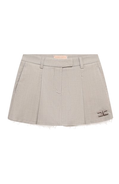 Юбка-шорты из шерсти и вискозы ELISABETTA FRANCHI LA MIA BAMBINA, арт. EFBE0610/ML002/4A-8A, фото 1