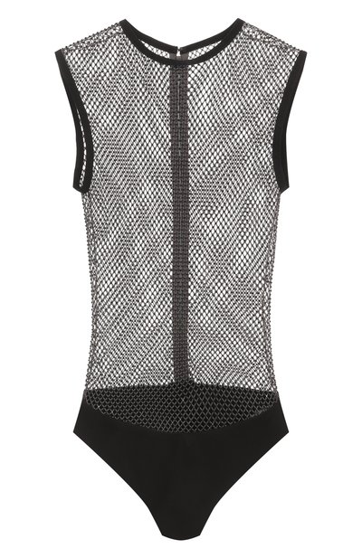 Женское боди с отделкой стразами CHAPURIN, арт. BD/20427/28882-М