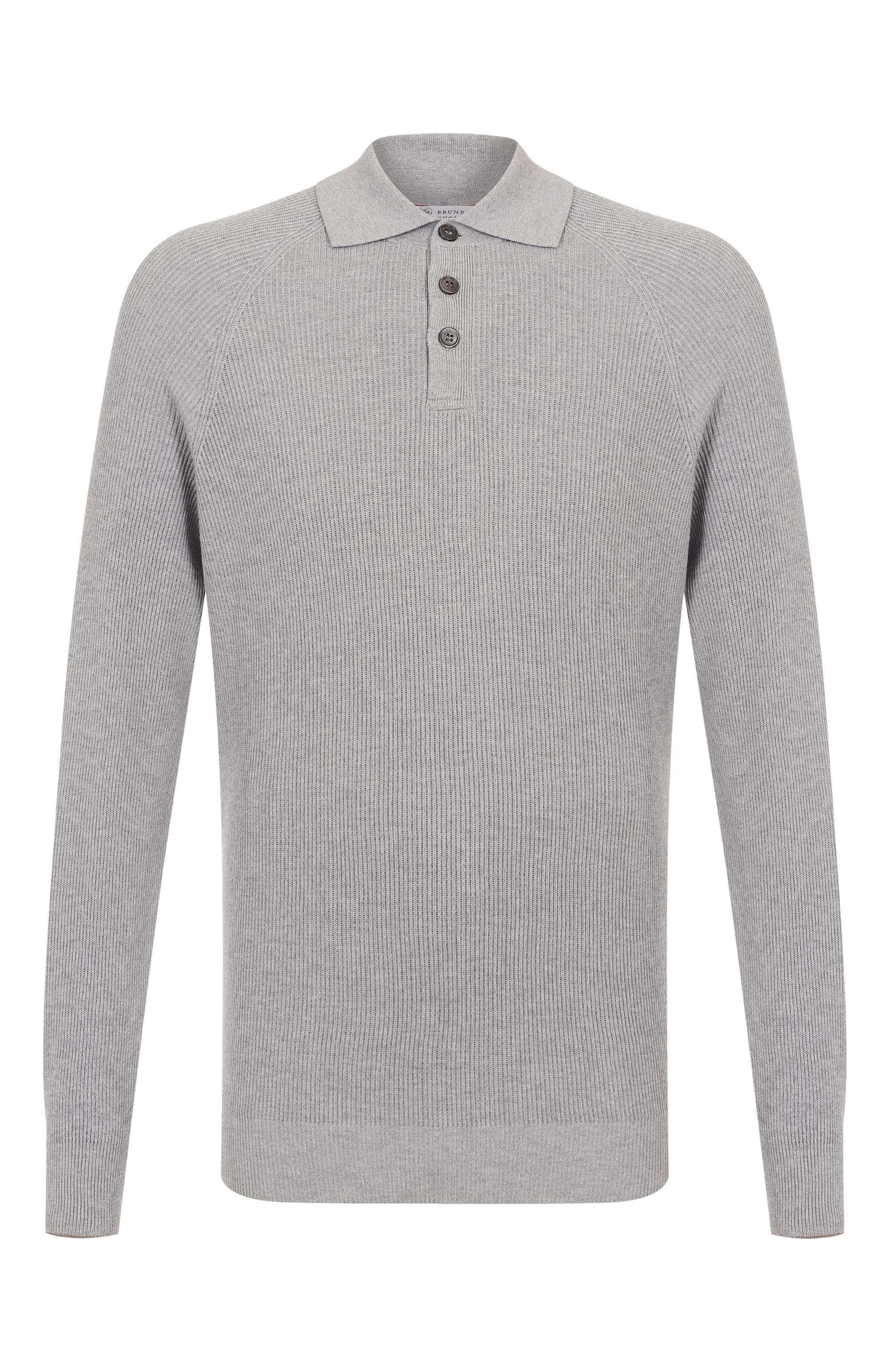 Хлопковое поло BRUNELLO CUCINELLI, арт. M29400105, фото 1