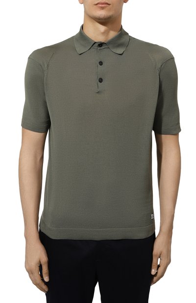 Хлопковое поло C.P. COMPANY, арт. 16CMKN170A110083A, фото 3