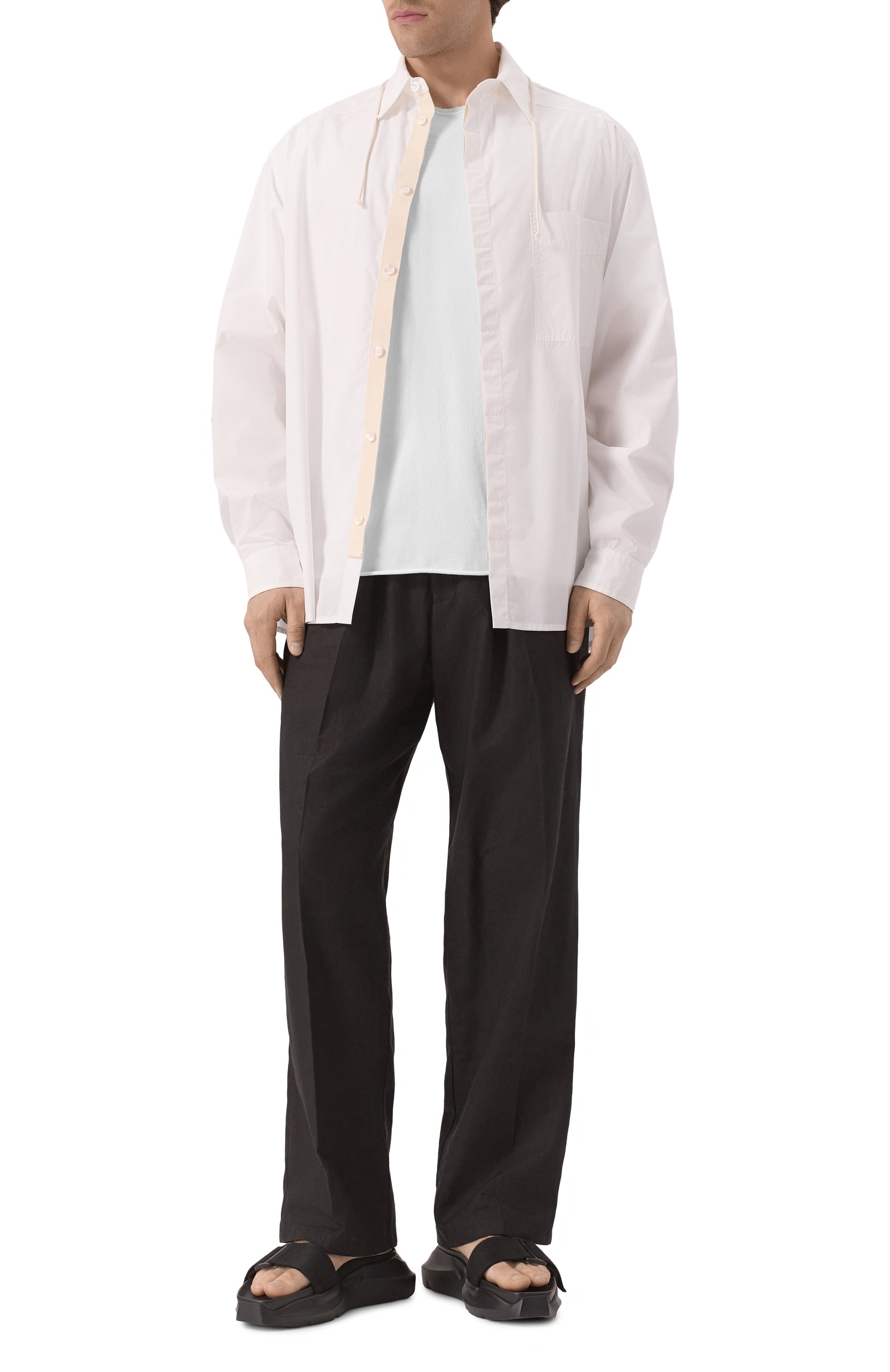 Хлопковая футболка HANNES ROETHER, арт. D35DAY.242.213, фото 2