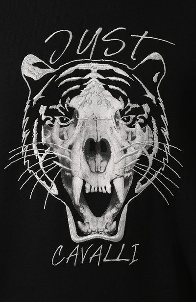Хлопковый св итшот JUST CAVALLI, арт. S01GU0063/N25189, фото 5