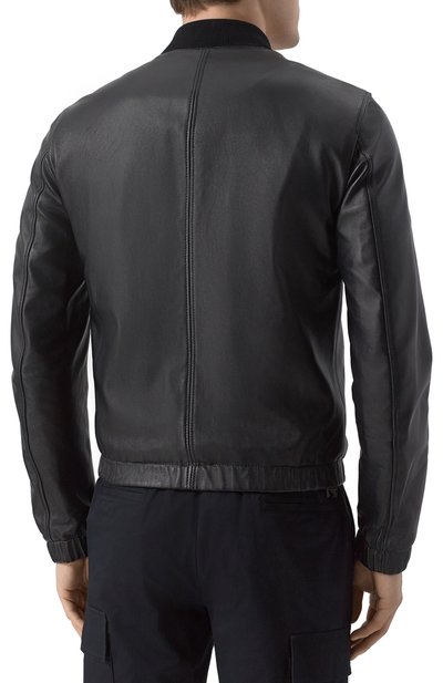 Кожаный бомбер DOLCE & GABBANA, арт. G9ZY5L/HULR0, фото 4