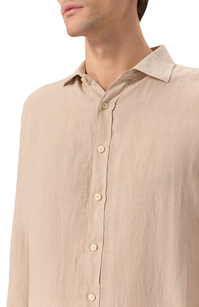 Льняная рубашка 120% LINO, арт. 32ALIM1311/0115/000, фото 5