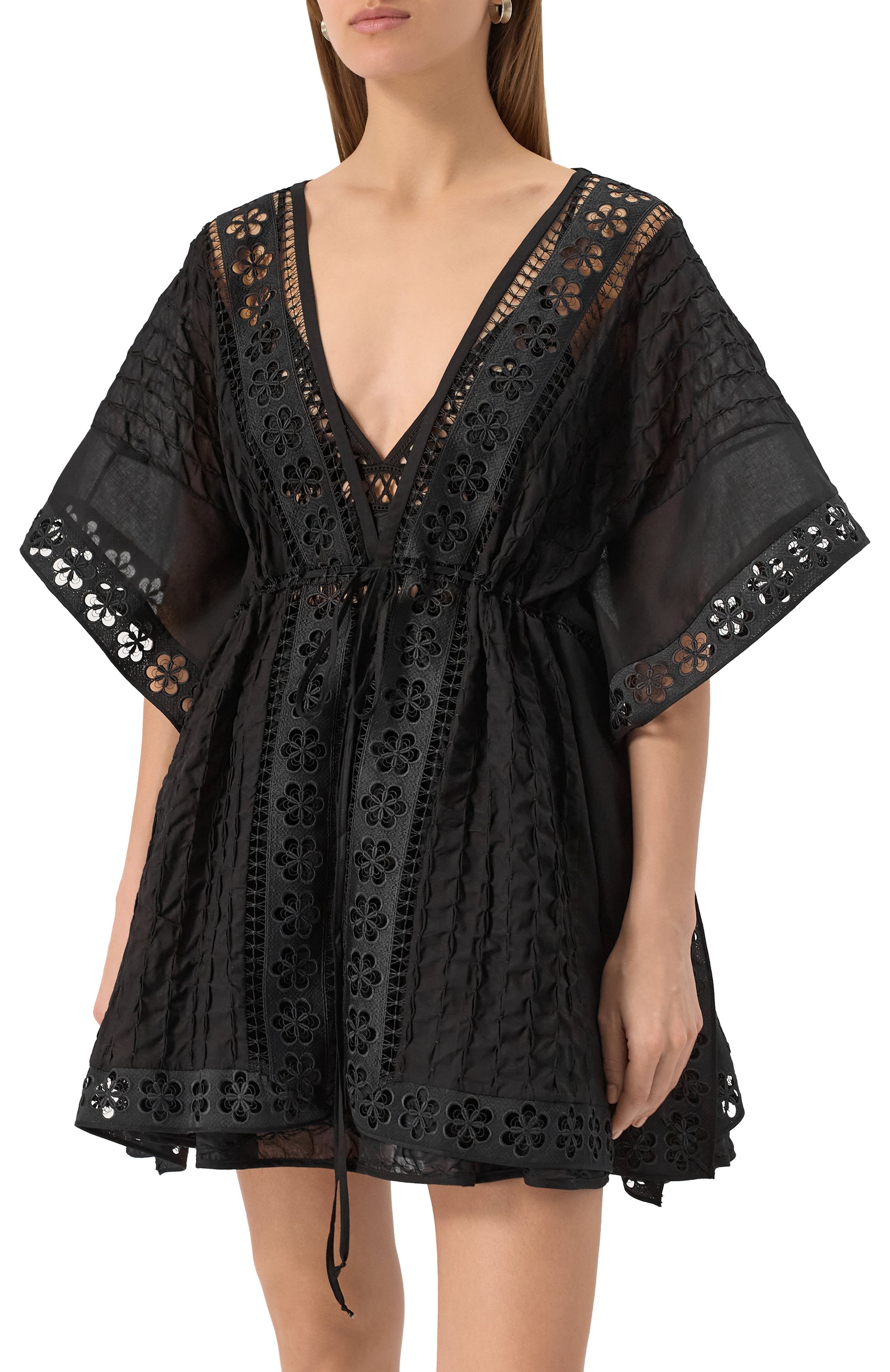 Хлопковая туника CHARO RUIZ IBIZA, арт. 251205, фото 3