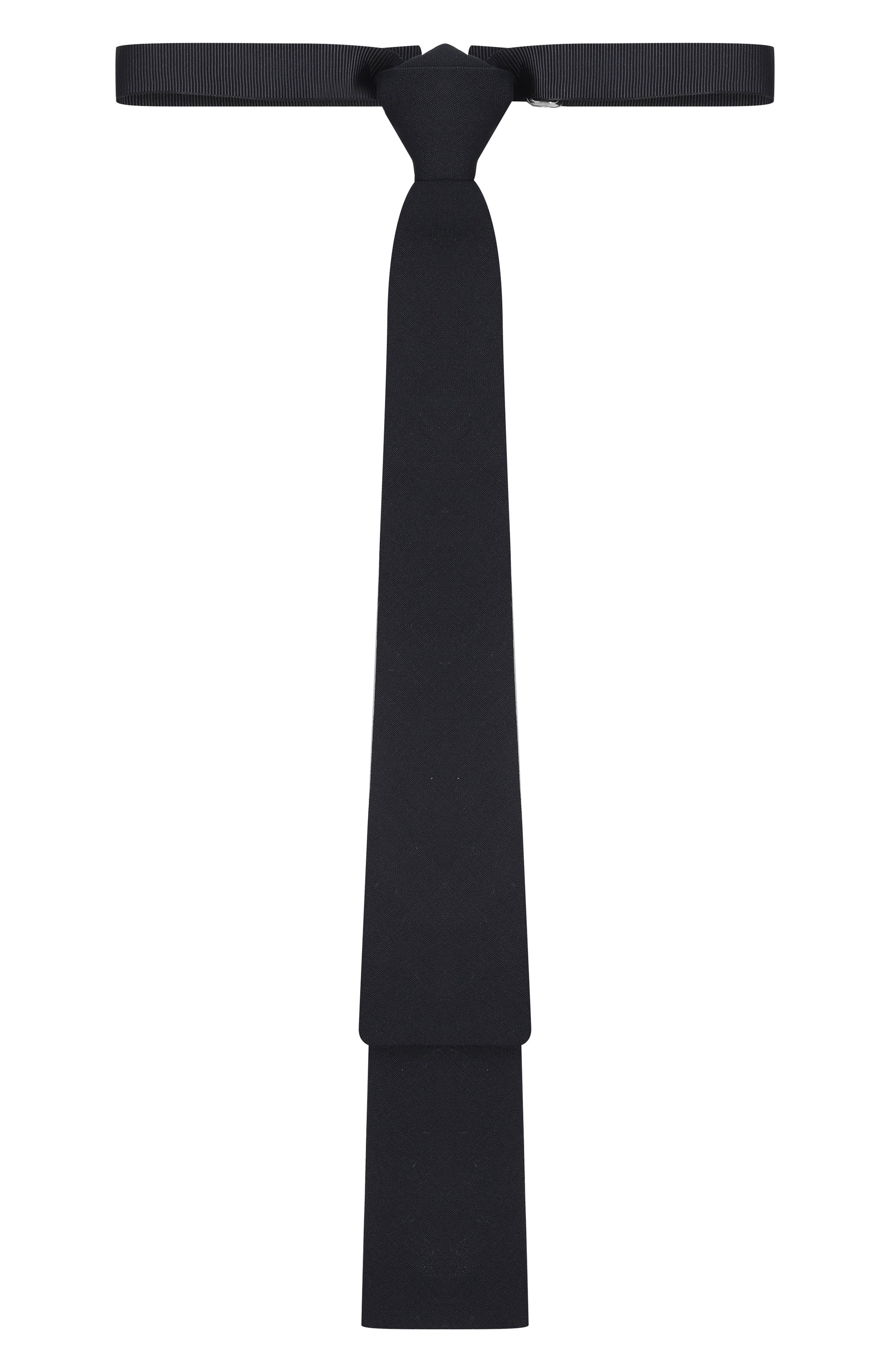 Галстук ELLA.B темно-синего цвета по цене 5760 руб., арт. EBR2588, фото 1 Галстук ELLA.B, арт. EBR2588, фото 1