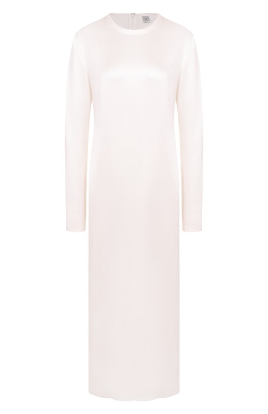 Платье из вискозы TOTEME 261-WRD0331-FB0546 Белый 261-WRD0331-FB0546