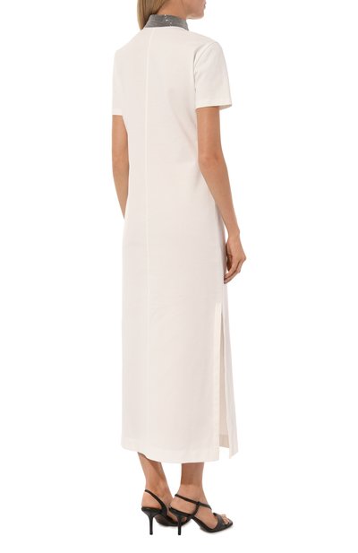 Хлопковое платье BRUNELLO CUCINELLI, арт. ML945AEG56, фото 4