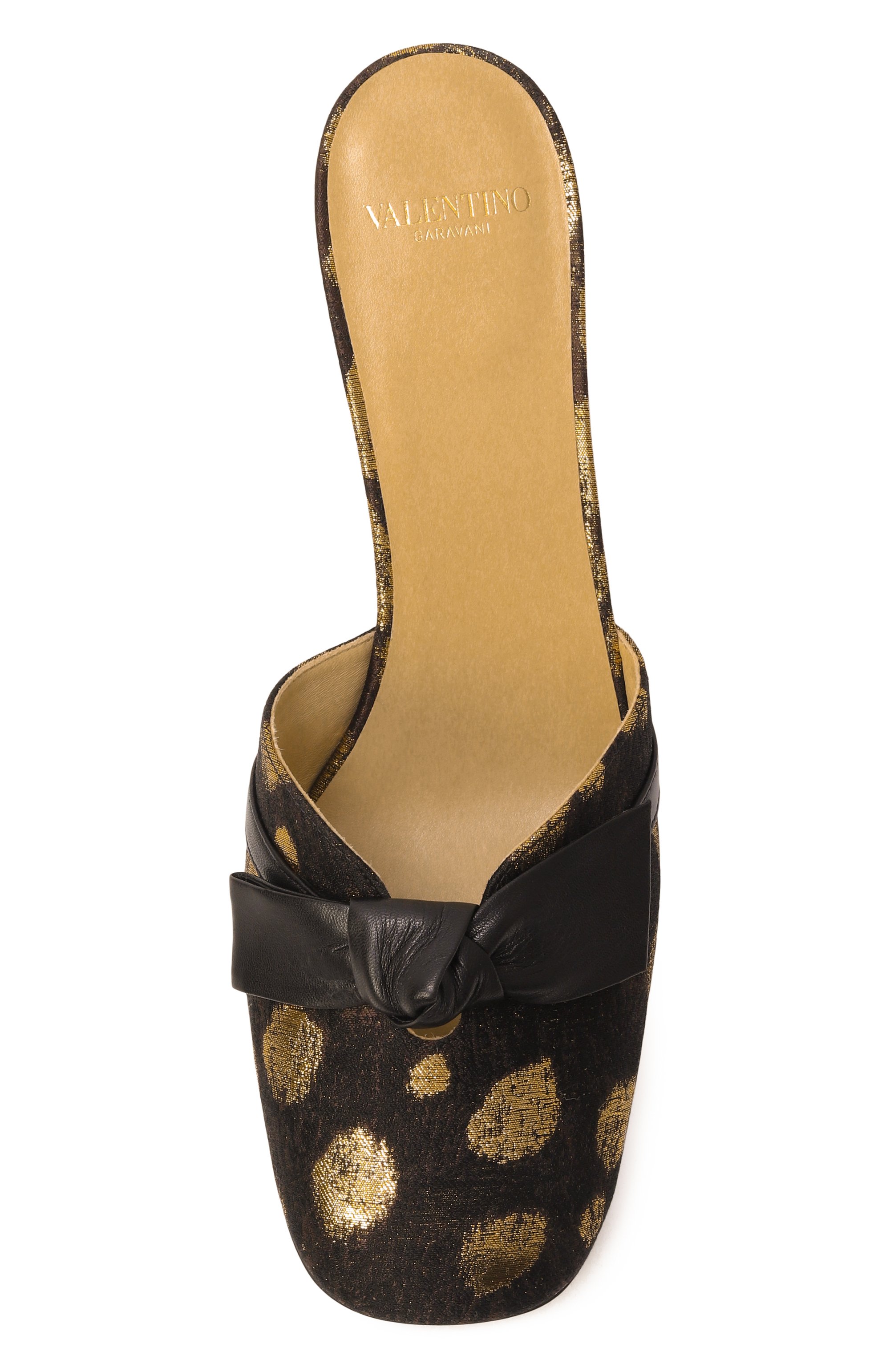 Текстильные мюли knotty 60 VALENTINO, арт. 7W2S0MJ4/IKT, фото 6