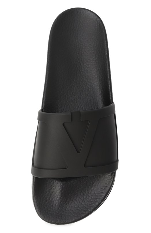 Резиновые шлепанцы Valentino 7Y2S0J93/MYC Чёрный  7Y2S0J93/MYC Фото 6