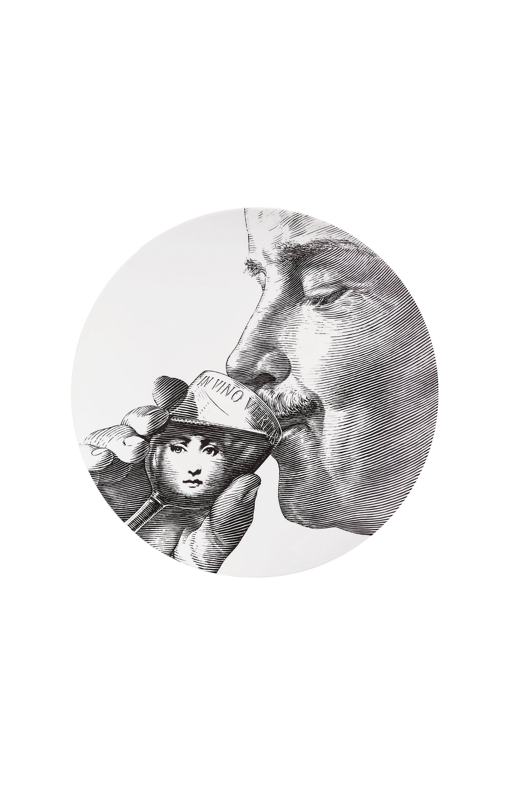 Декоративная тарелка tema e variazioni n.256 FORNASETTI, арт. PTV256X, фото 1