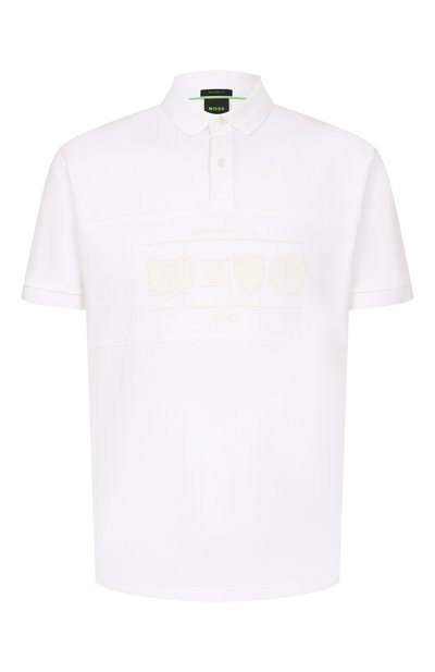 Мужское хлопковое поло BOSS GREEN, арт. 50538111