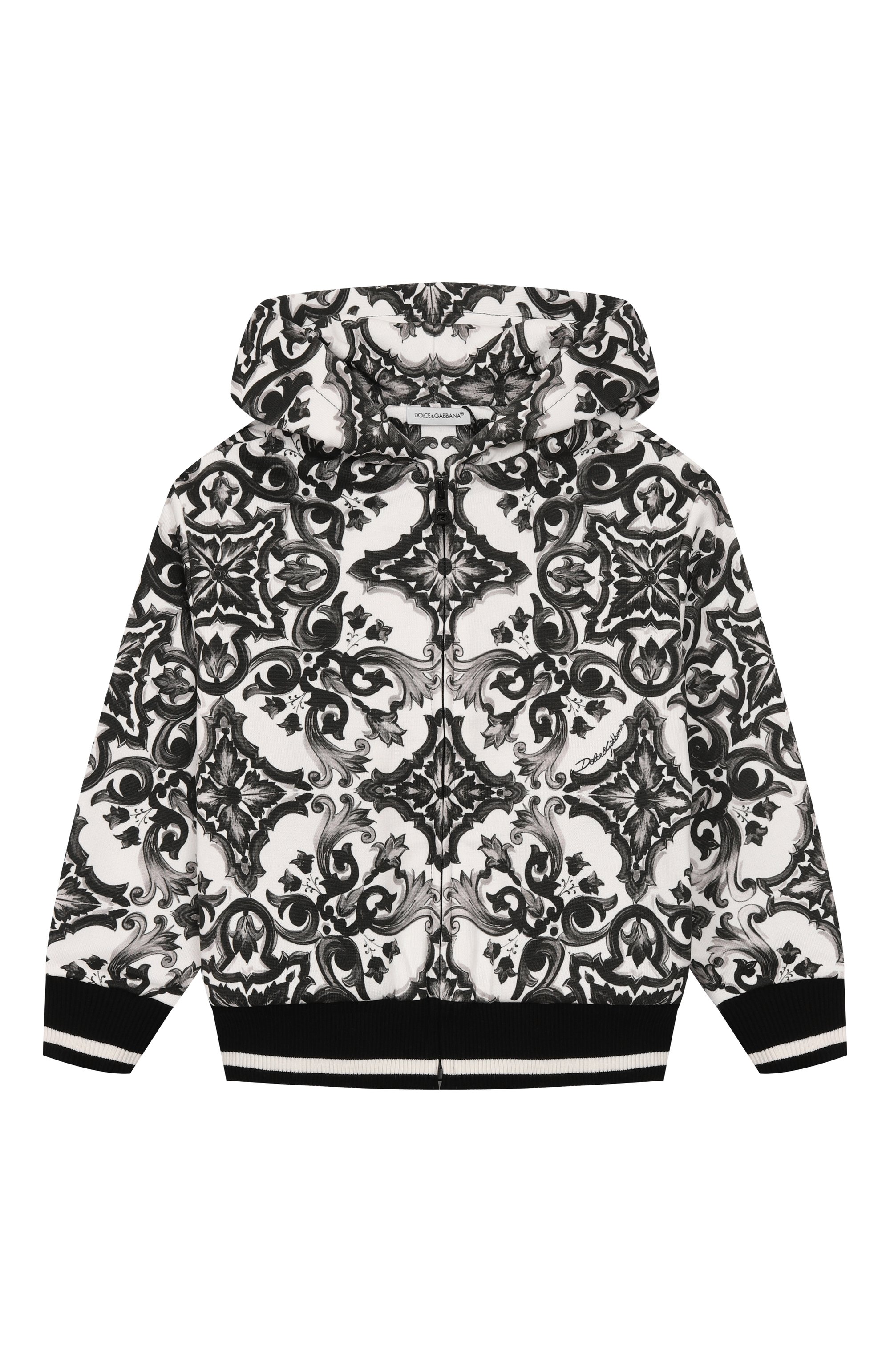 Хлопковая толстовка DOLCE & GABBANA, арт. L4JWKG/II7HR/8-12+, фото 1