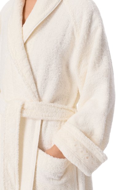 Хлопковый халат FRETTE, арт. FS6573 25D314 0000, фото 4