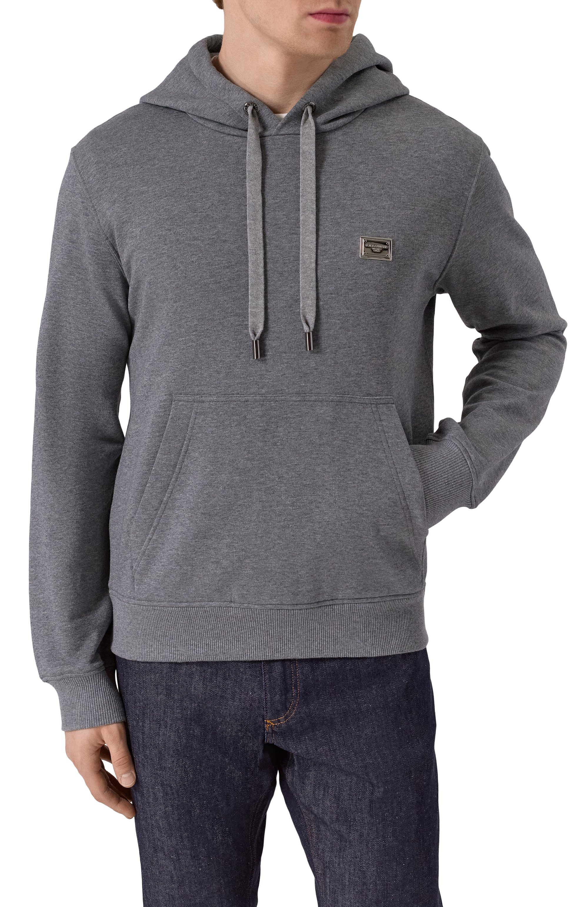 Хлопковое худи DOLCE & GABBANA, арт. G9BGPT/G7N7B, фото 3