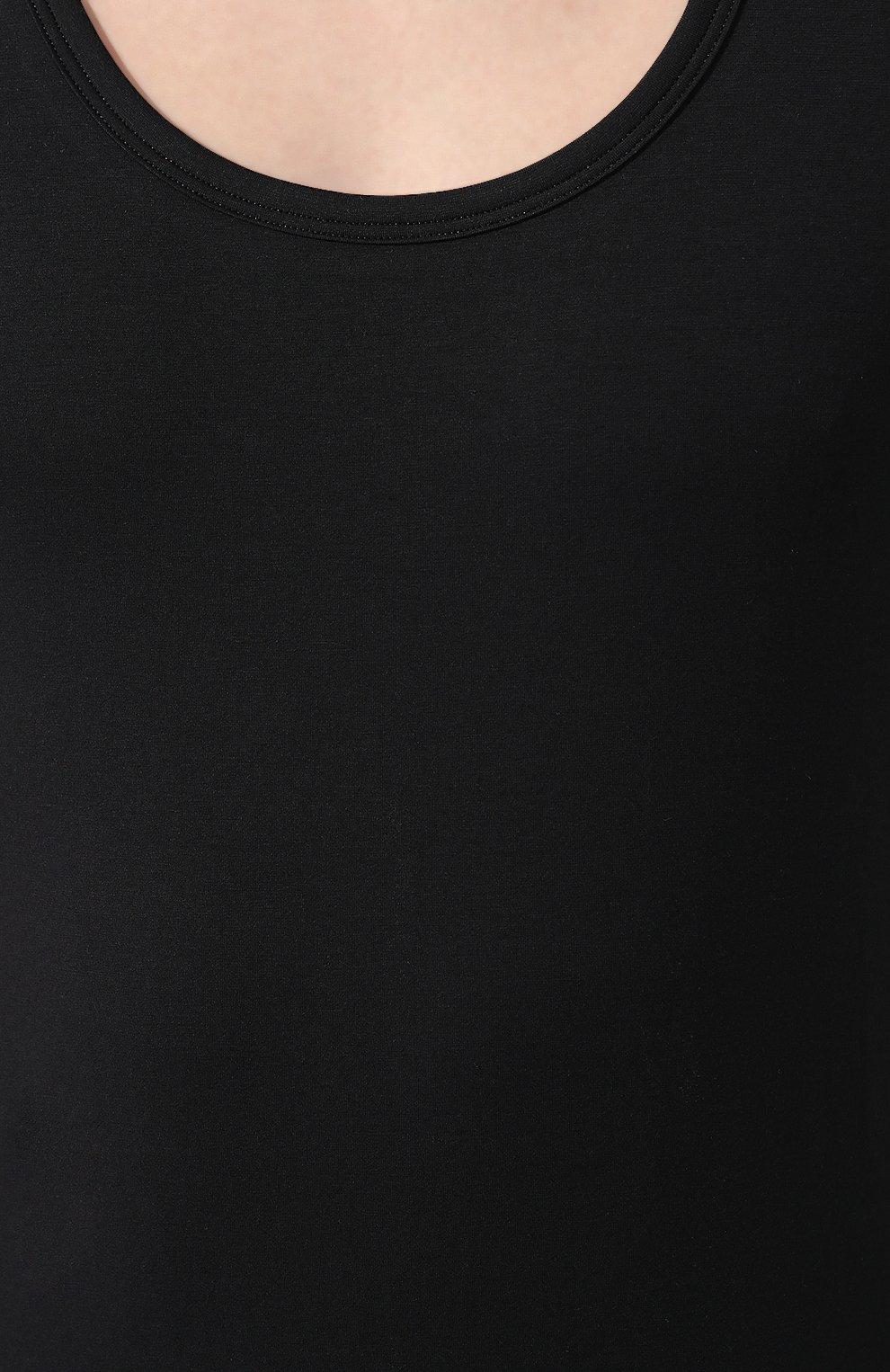 Хлопковая майка с круглым вырезом HANRO, арт. 073087, фото 5