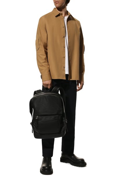 Кожаный рюкзак classic pillow BOTTEGA VENETA черного цвета по цене 248000 руб., арт. 658066/V00Z3, фото 5 Кожаный рюкзак classic pillow BOTTEGA VENETA, арт. 658066/V00Z3, фото 5