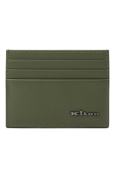 Мужской кожаный футляр для кредитных карт KITON, арт. UPEA010N0126904