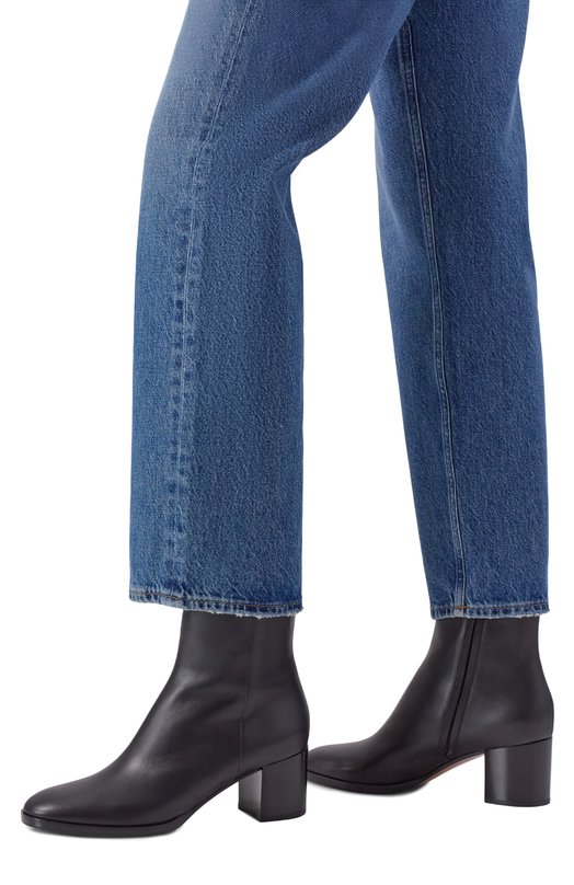 Кожаные ботильоны Santiago 60 Gianvito Rossi G72804.60CU0.VGINER0 Чёрный  G72804.60CU0.VGINER0 Фото 3