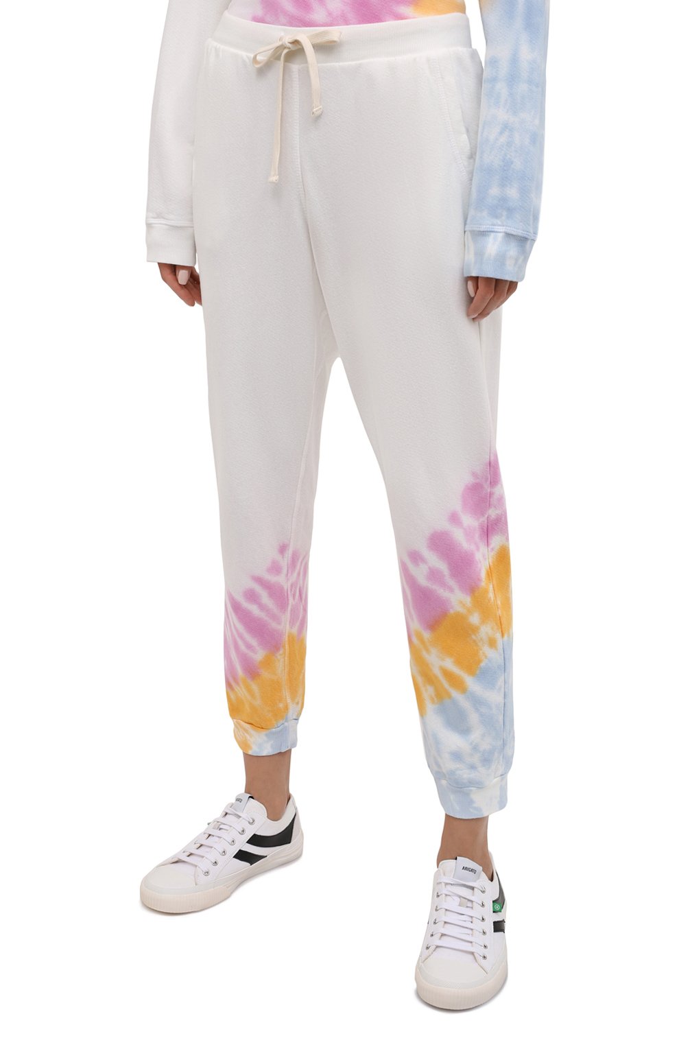 Хлопковые джоггеры ELECTRIC AND ROSE разноцветного цвета по цене 19200 руб., арт. LFBT28-ECH0, фото 3 Хлопковые джоггеры ELECTRIC AND ROSE, арт. LFBT28-ECH0, фото 3