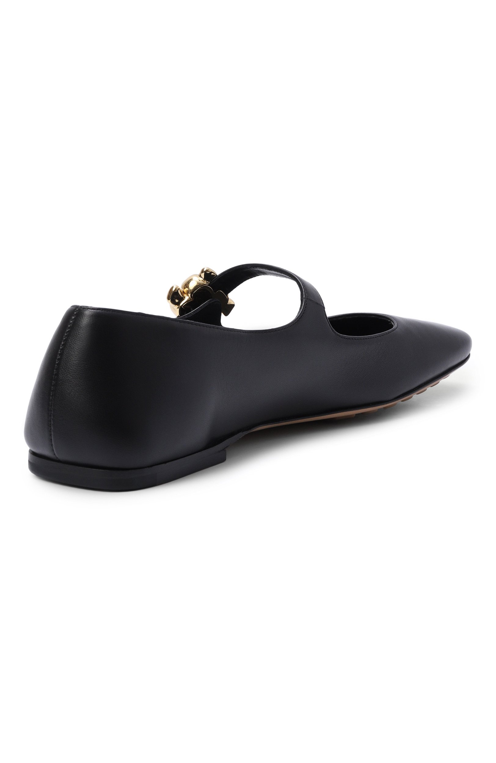 Кожаные балетки charlotte mary-jane BOTTEGA VENETA, арт. 876223/VBSD0_001, фото 5