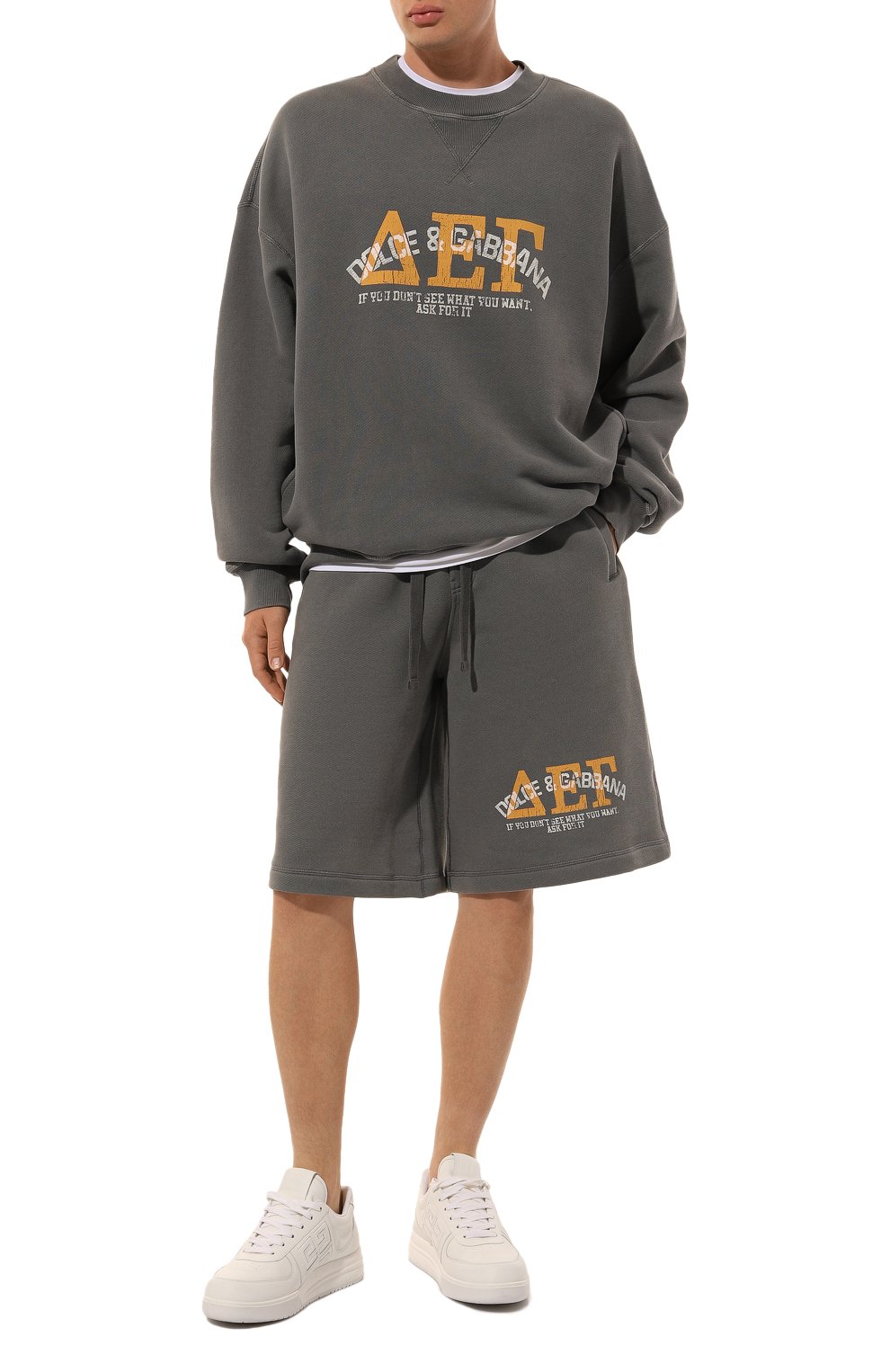 Хлопковые шорты DOLCE & GABBANA, арт. GP08BT/G7NTR, фото 2