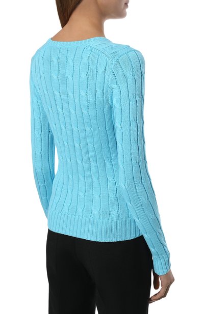 Хлопковый пуловер POLO RALPH LAUREN, арт. 211580008, фото 4