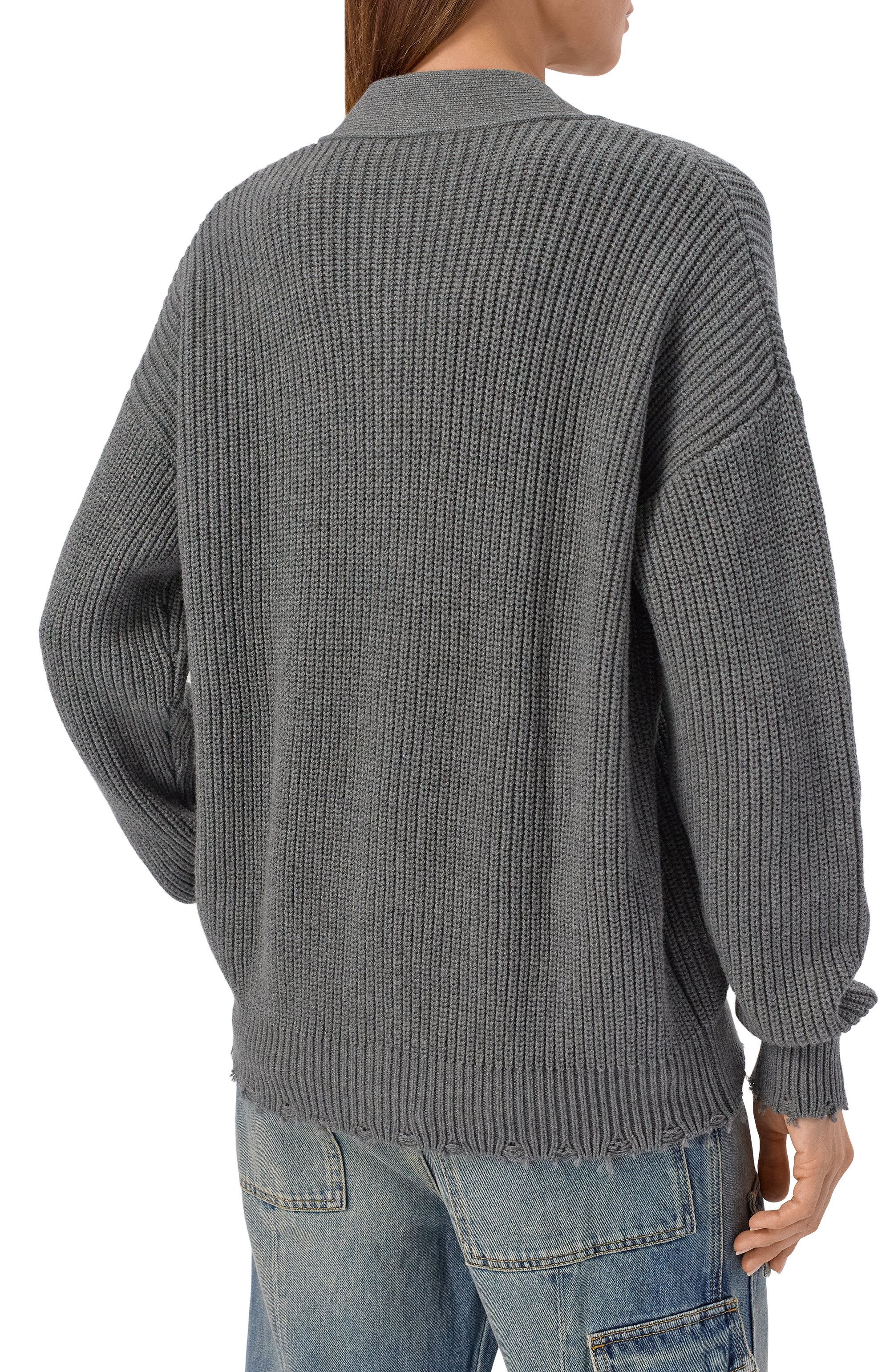 Кардиган из хлопка и шерсти ADDICTED, арт. AD029, фото 4