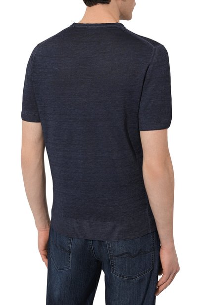 Льняной джемпер 120% LINO, арт. 31ALIM39BM/000G266/S00, фото 4