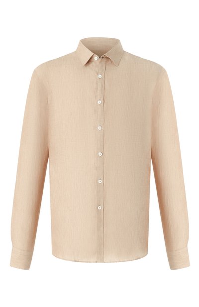 Мужская льняная рубашка CANALI, арт. CSL7077/GL03099